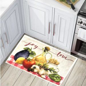 Rectangular Kitchen Mat Vegetables# R24  18 x 30 By Catalina Home